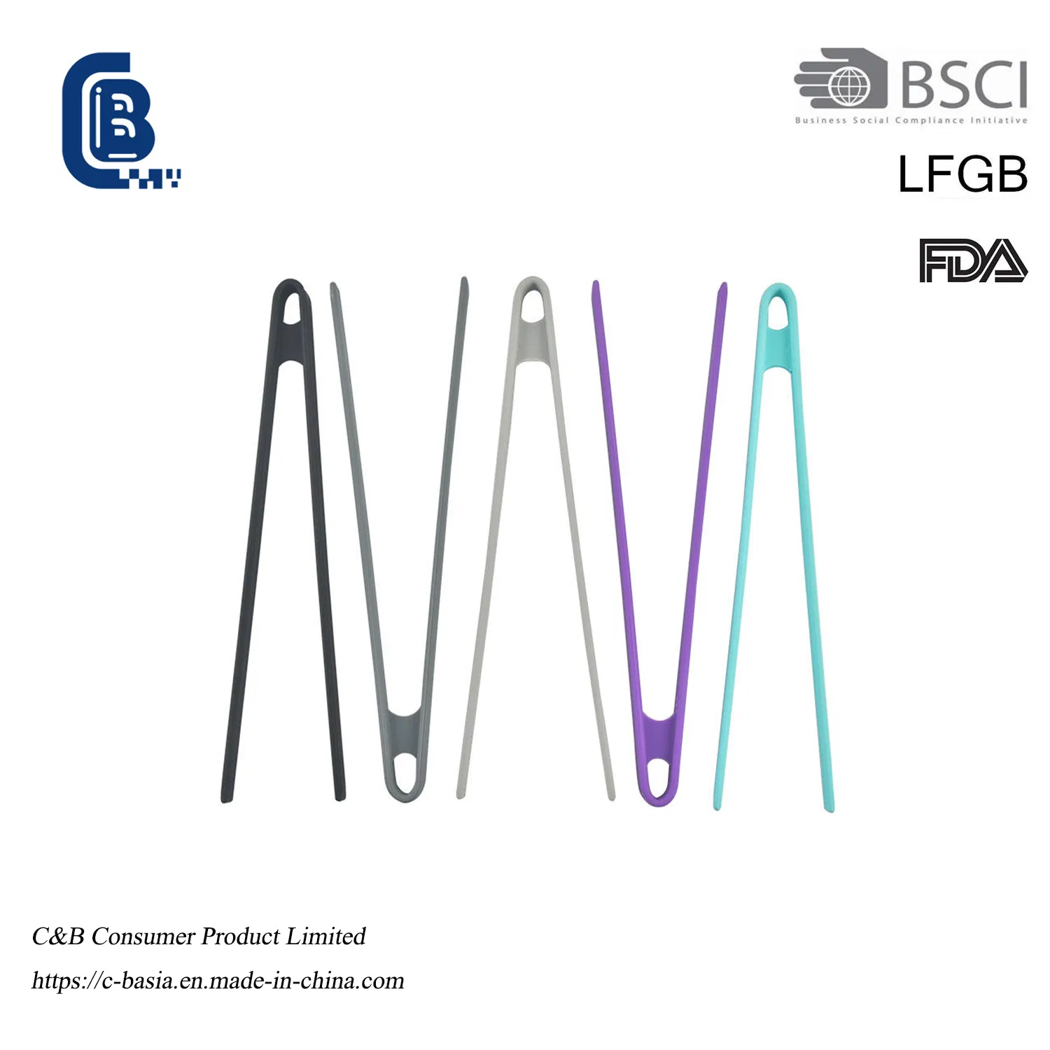 Щипцы для кухни силиконовые, 29.2 см