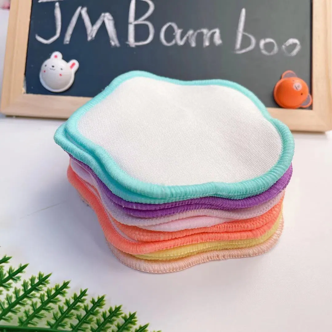 Многоразовые бамбуковые диски для снятия макияжа с мешочком