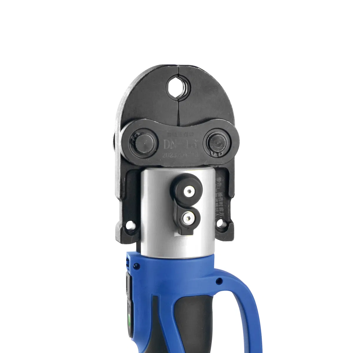 CE-1550 LED Display Rechargeable Electric Hydraulic Quick Clamping Copper Stainless Carbon Steel Pipe Auto-Recognition Cordless Battery Powered Crimping Tool