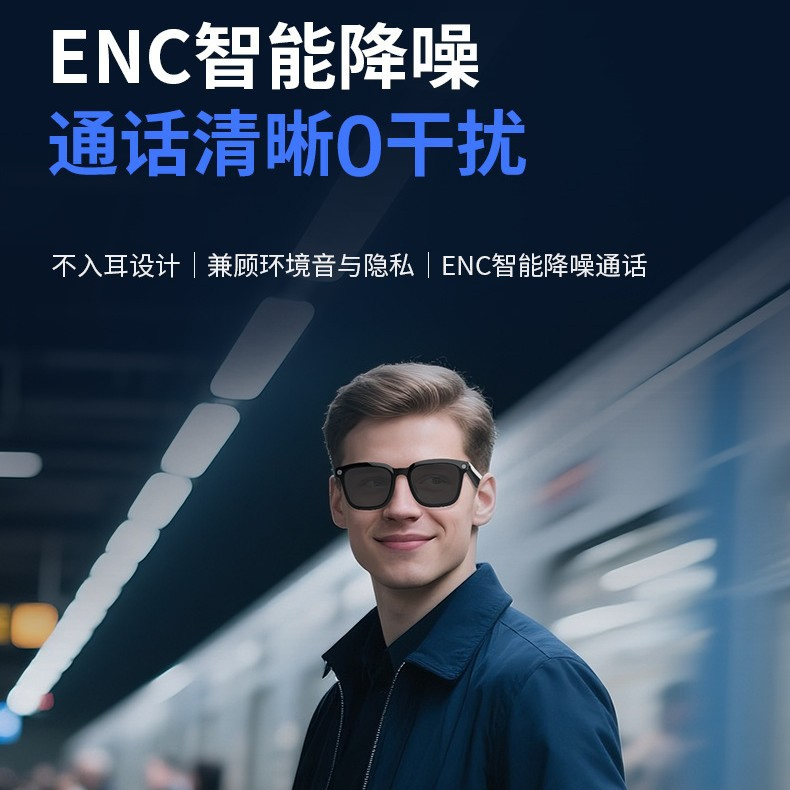 Умные очки Bluetooth с AI-переводом и записью видео