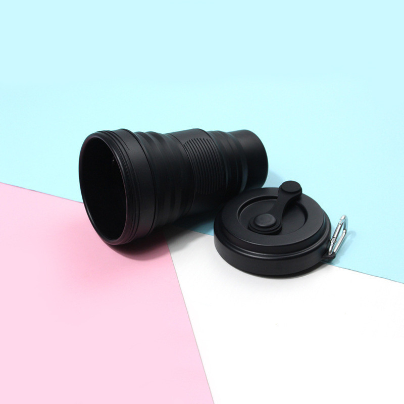 Folding Silicone Mug Portable Retractable Drinking Cup Mi14016
