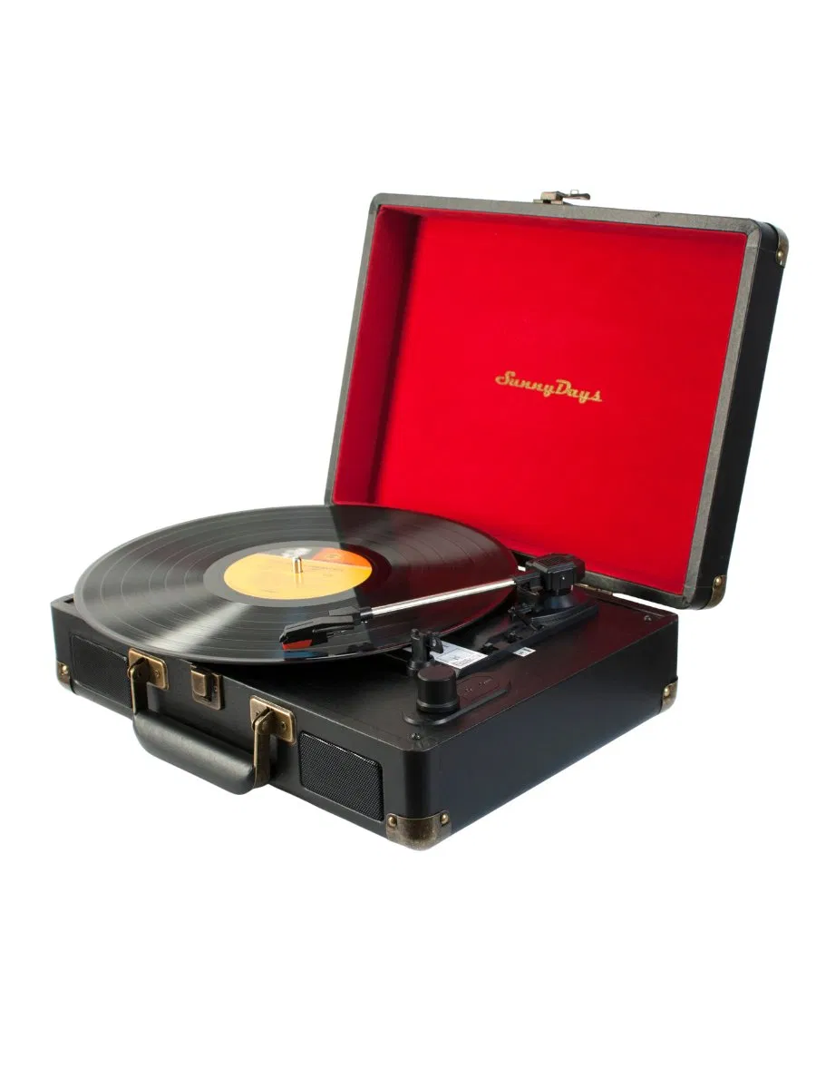 Premium Vintage Turntable Record Player for Vinyl Lovers