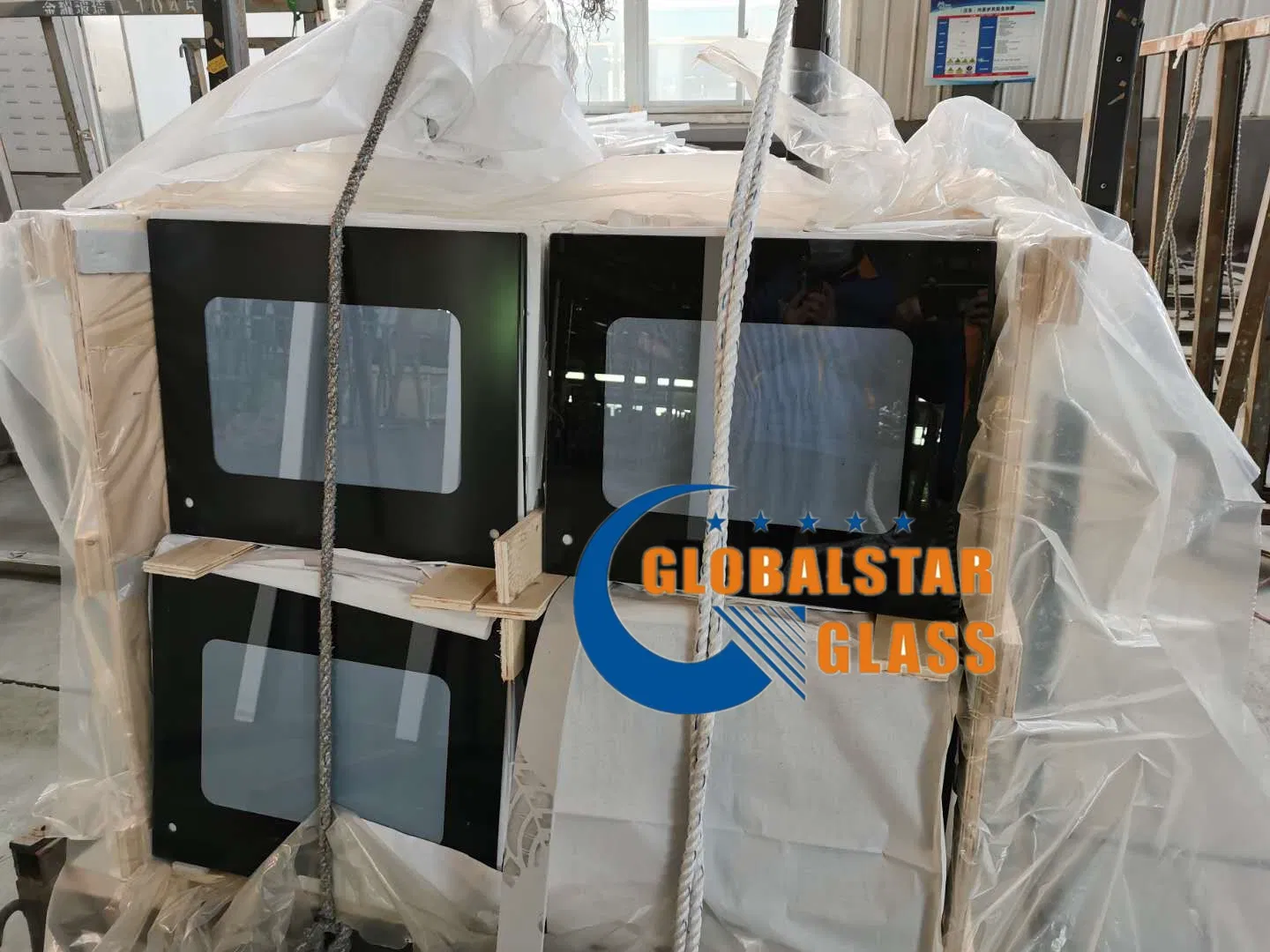 Manufacturers High Temperature Oven Glass Panels Silk Screen Tempered Glass