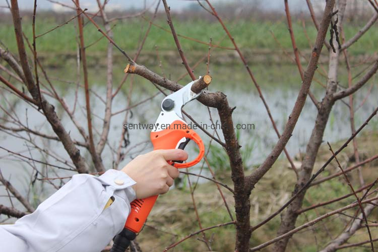 Lithium Battery 25mm 30mm 35mm 40mm 45mm Electric Pruner Scissors