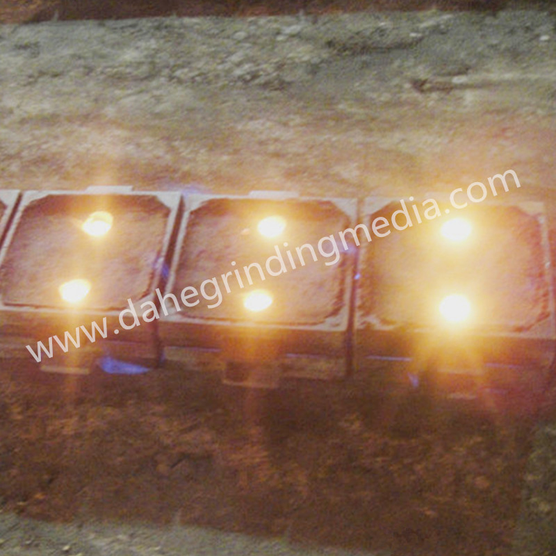 Высокохромистые стальные мелющие шары 25-127 мм