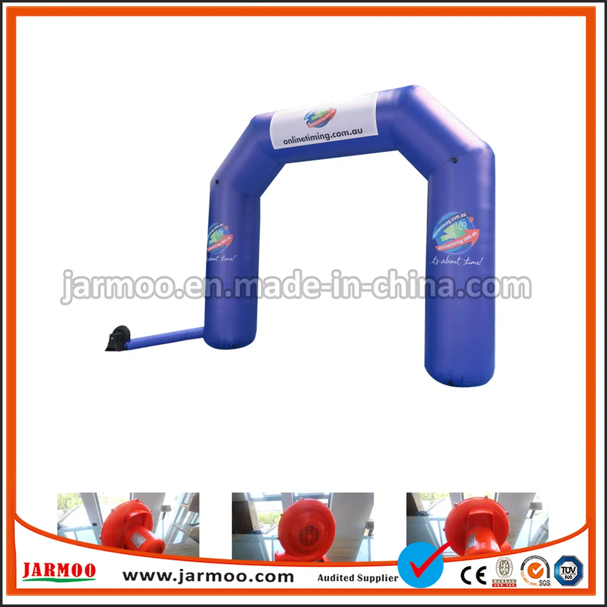 Oxford PVC Inflatable Race Arch for Decorations Outdoor Inflatable Archway