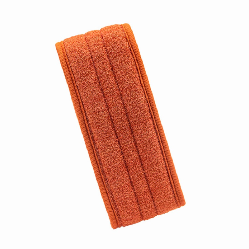 Bamboo Bath Scrubber Custom Logo Exfoliating Shower Scrubber for Body