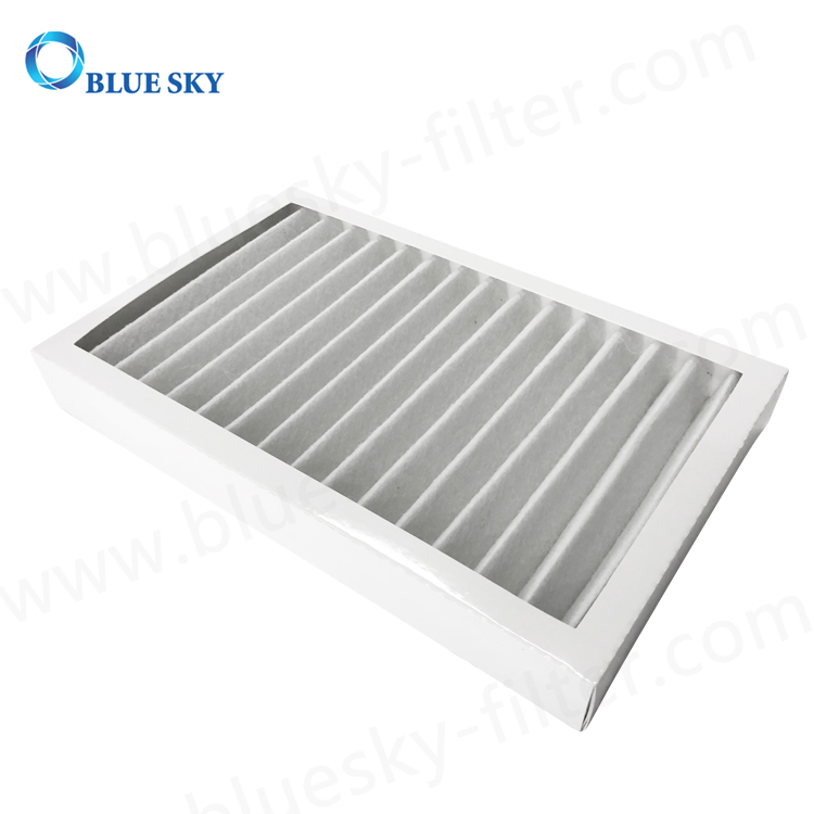 320X200X40mm Customized Replacement White Paper Frame Cotton Filters for Air Purifiers