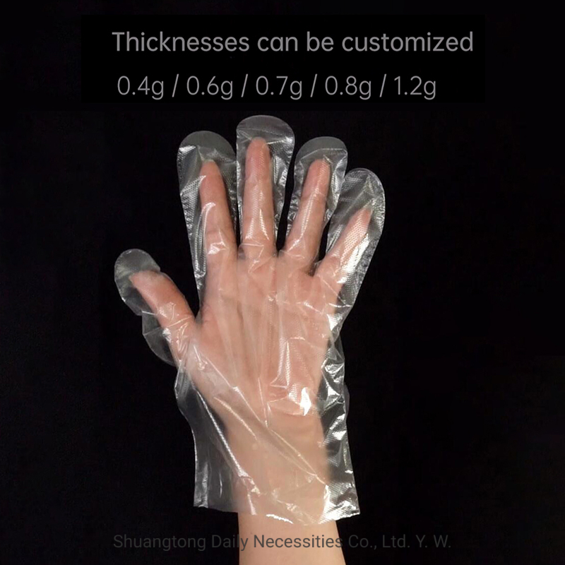 Transparent Disposable Household PE Gloves