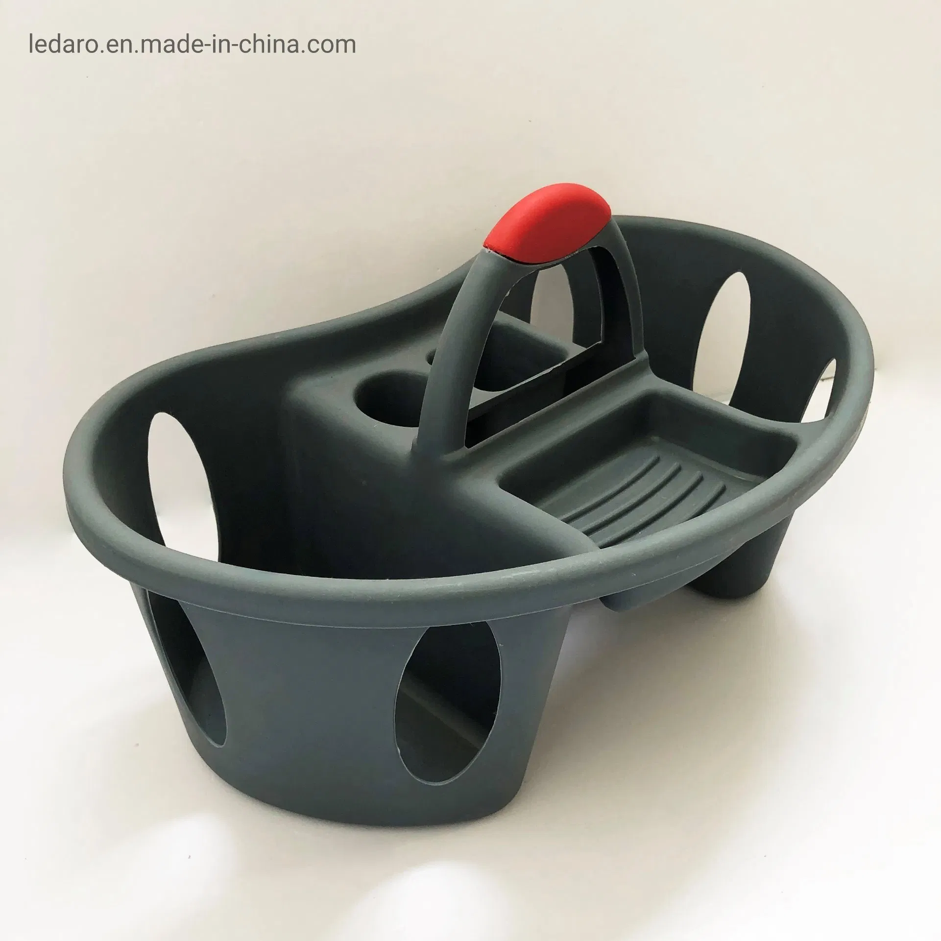 PP Plastic Portable Handle Organize Versatile Multiuse Caddy Maid Caddy Suitable for Spray Bottles and More Cleaning Item
