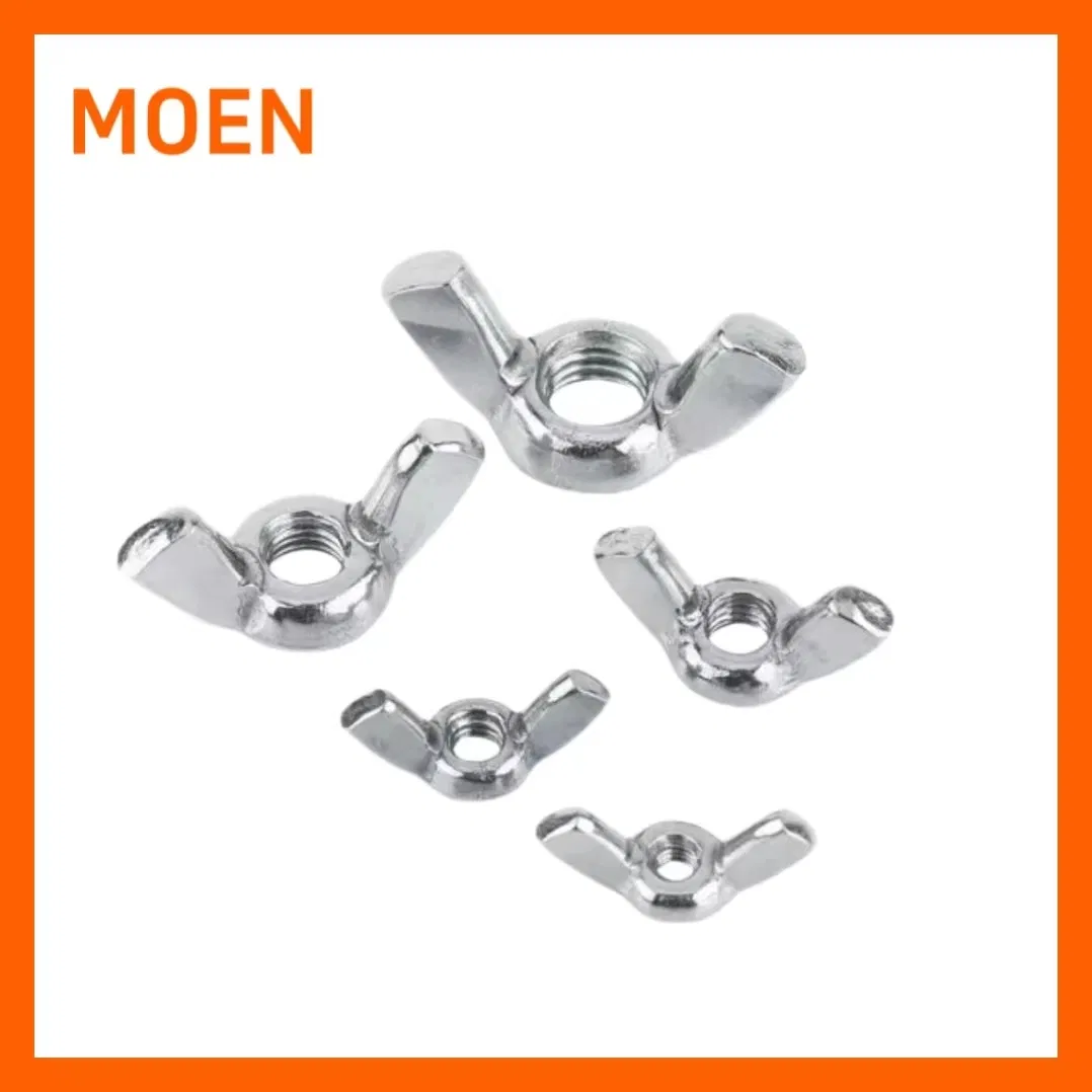 Гайка-барашек оцинкованная стальная M4-M12