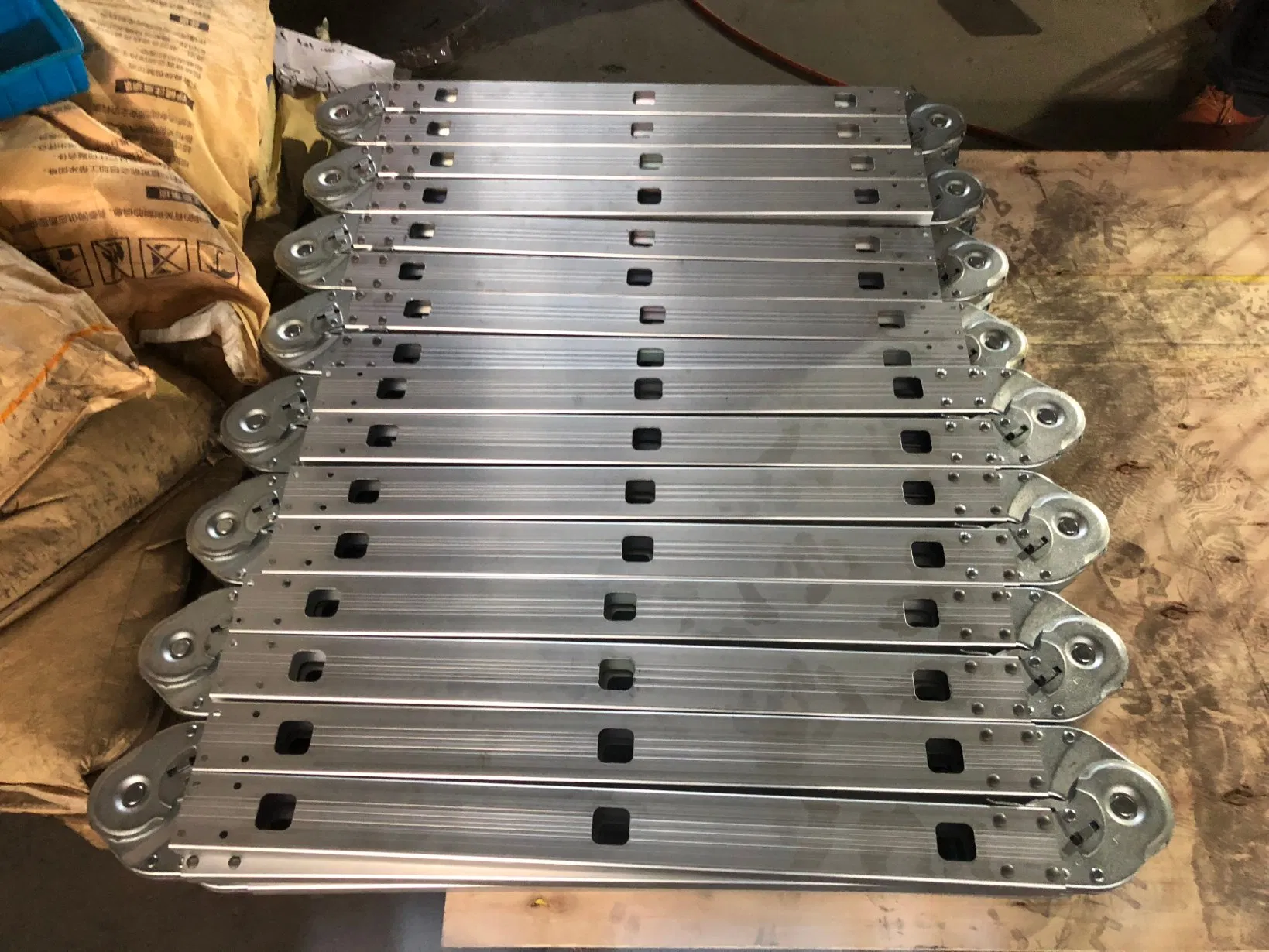 Aluminium Ladder, Semi-Finished Ladder, Ladder Parts Semi-Finished Multi Functional Ladder Ladder Factory