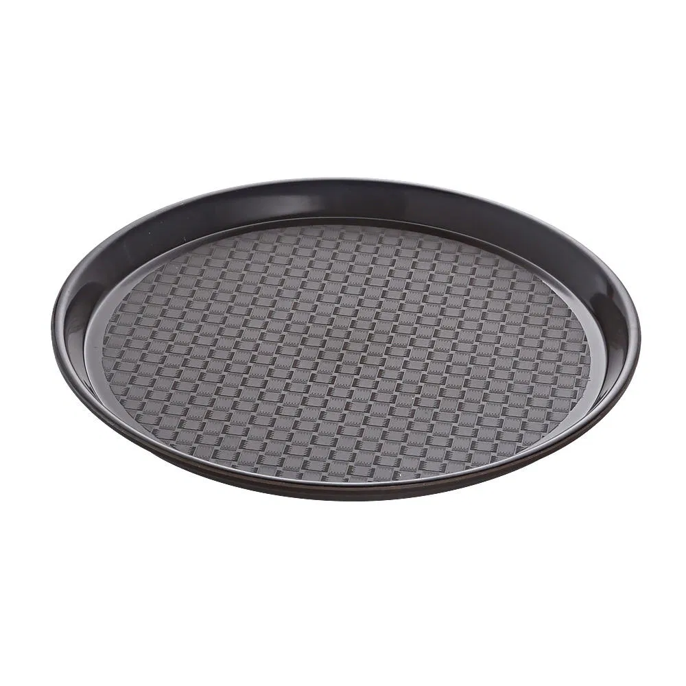 Recycled Plastic Service Trays - Heavy-Duty Round Heat-Resistant for Restaurants