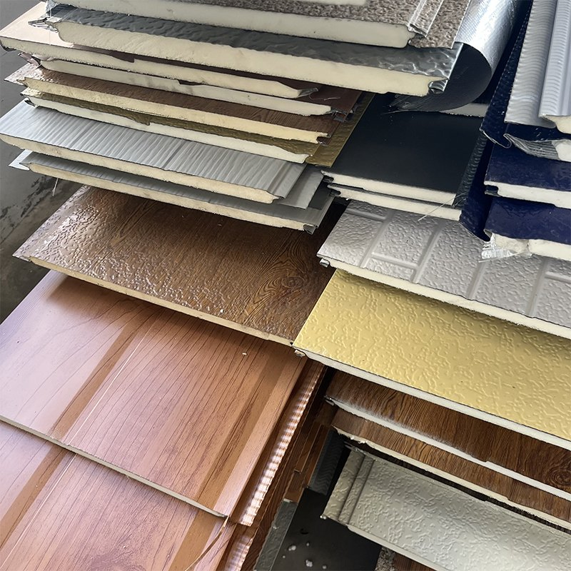 Easy-to-Install Sandwich Wall Panels, Exterior PU Wall Panels, and Metal Wall Panels