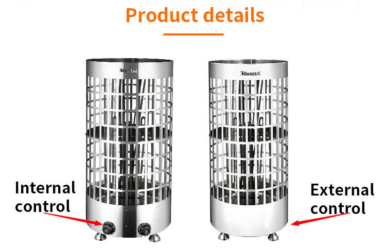 Электрический нагреватель для финской сауны Dioo SAF-80N