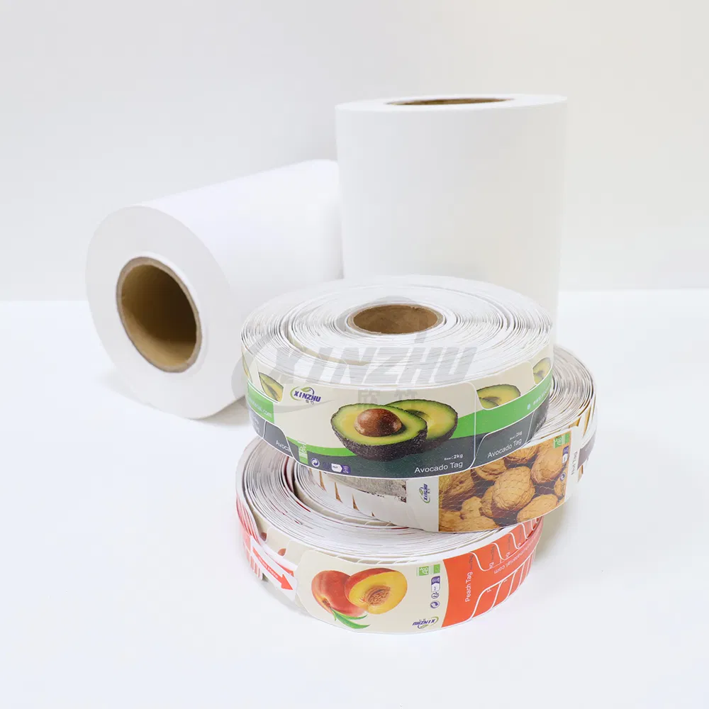 230-Micron Factory Price Top Fruit Tag Large Roll Raw Materials