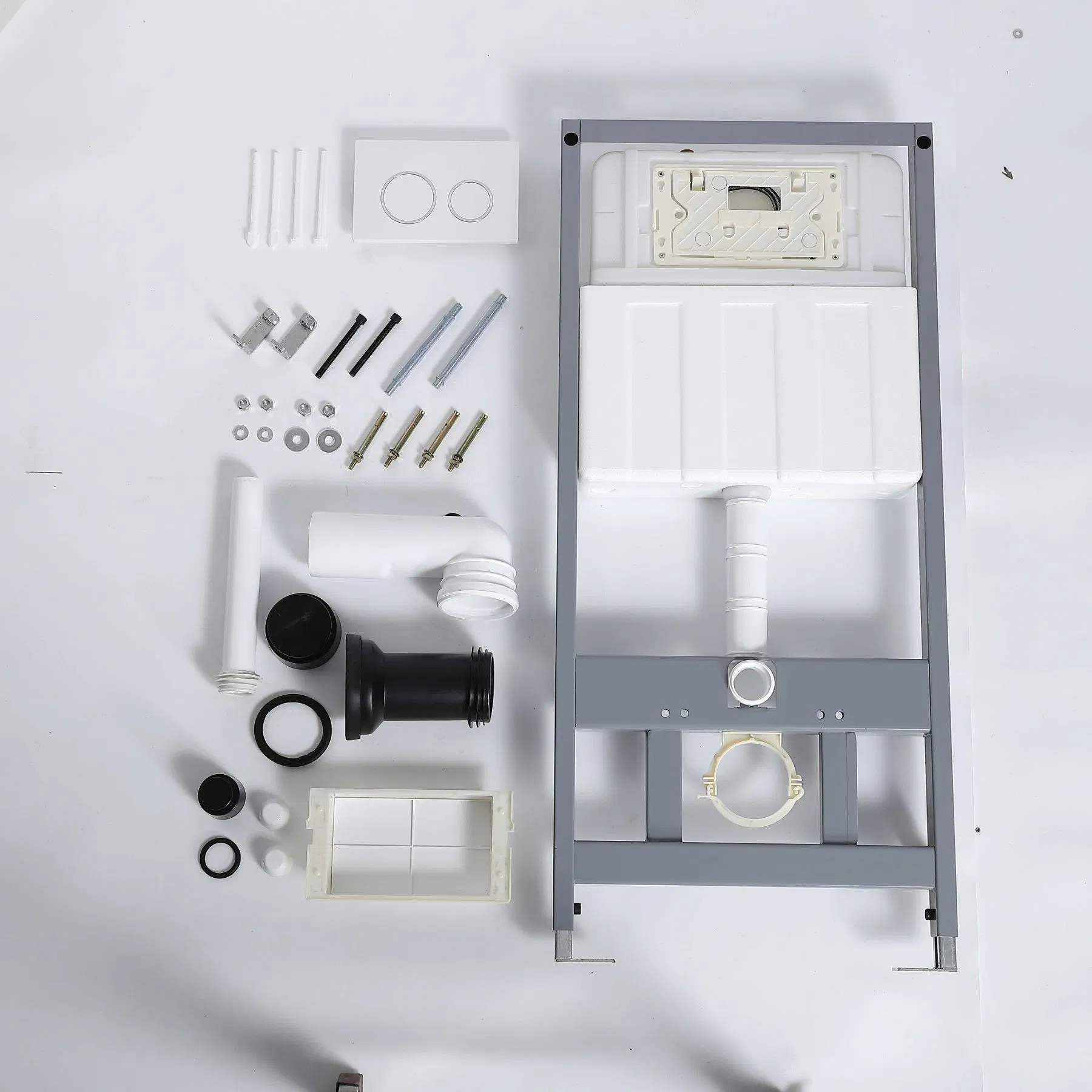 Bathroom Accessories Fix in Wall Hidden Toilet Concealed Cistern