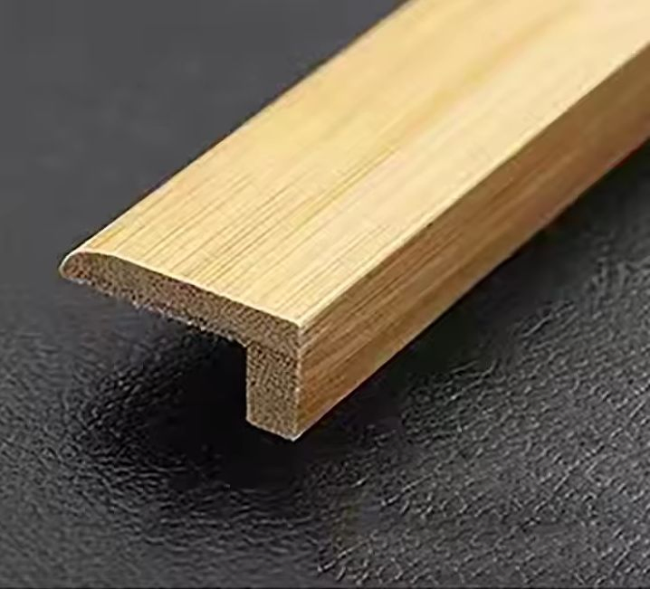 Indoor Grade - Solid Bamboo Transition Molding Pieces for Wall Panels