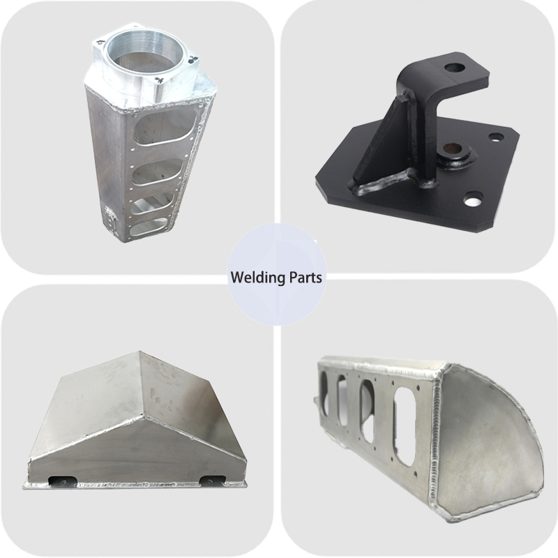 Custom Stainless Steel Welding Services for Aluminum and Steel Parts with Surface Treatment