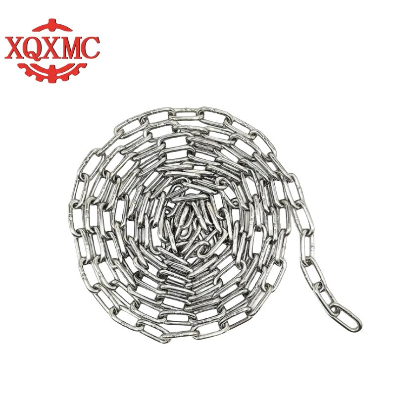 Hot Selling Medium DIN763 Stainless Steel Welded Link Chain for Rigging Hardware