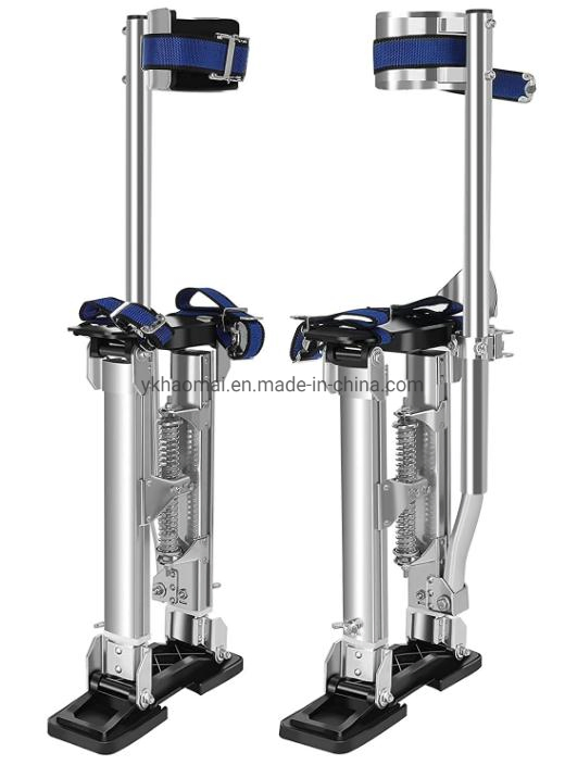 15" - 23" Aluminum Drywall Stilts Height Adjustable Lifts Tool Construction Tool for Sheetrock Painting Painter Taping
