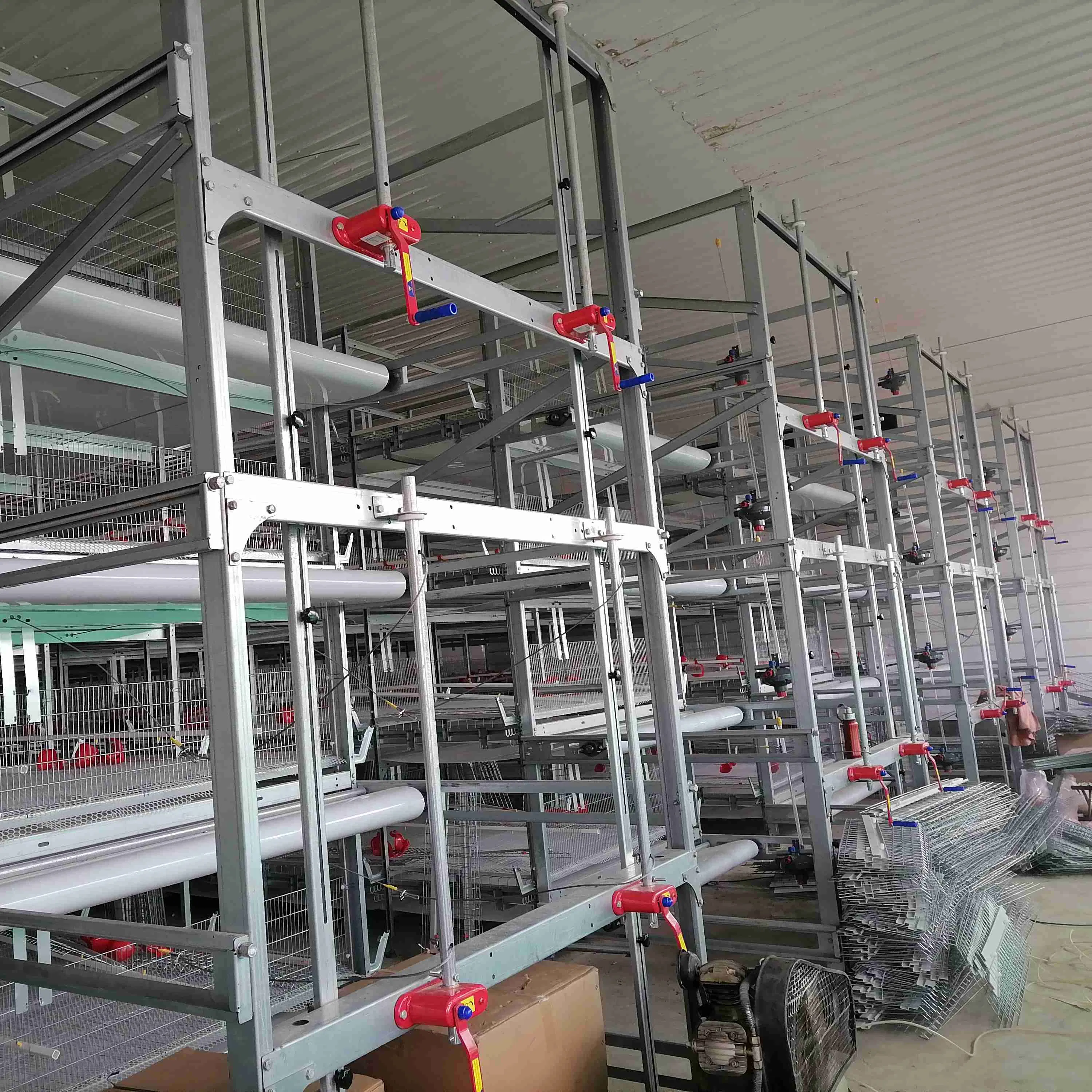 Prefab Steel Structure Animal Poultry Shed Chicken Farming House Building