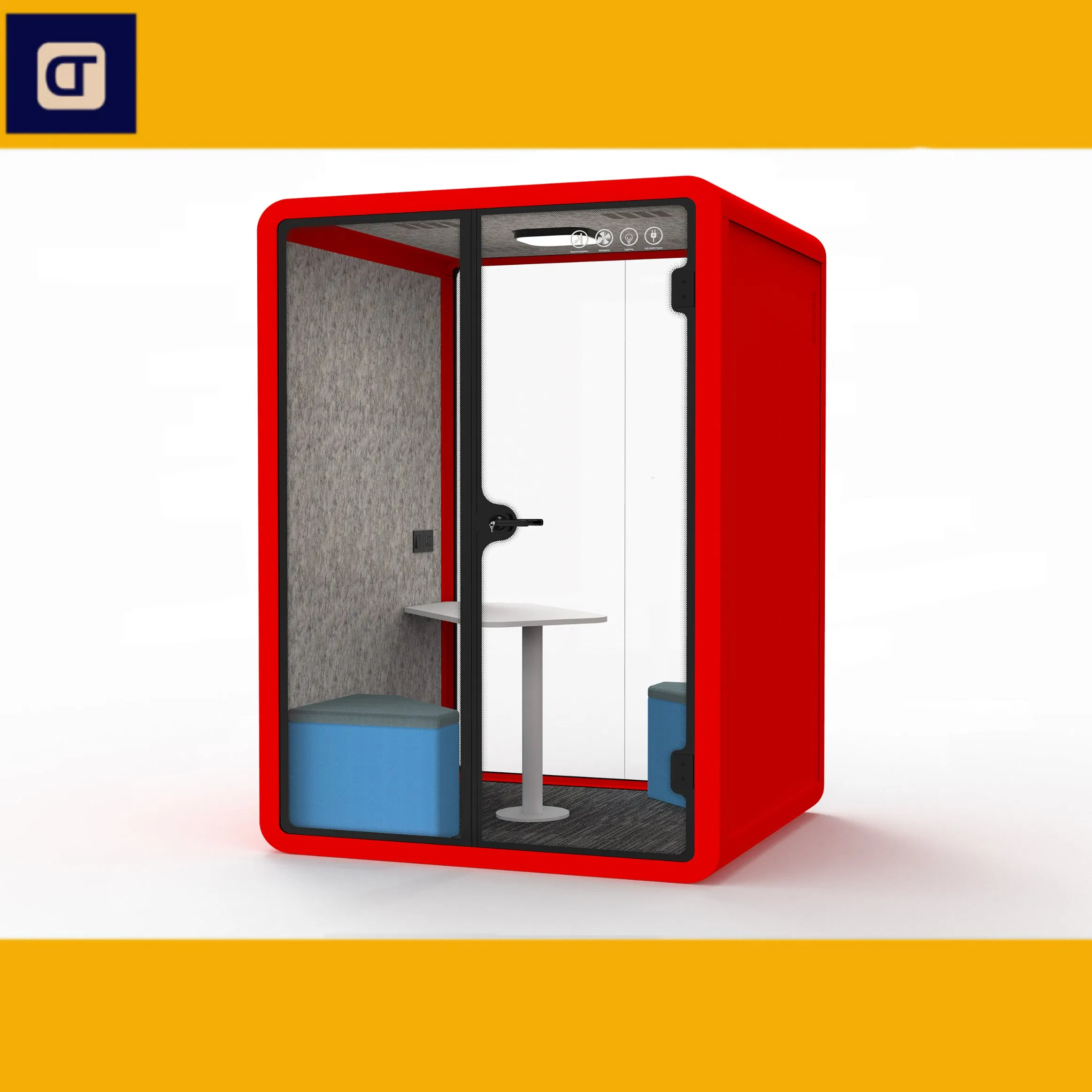 Modular Office Building Portable Office Cabin Small, Flat Pack Container House Prefab Houses for Living or Working Container Garden House Pod