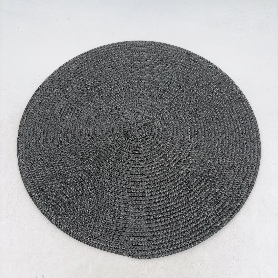 Round Braided Washable Polypropylene for Kitchen Dining Table Placemats