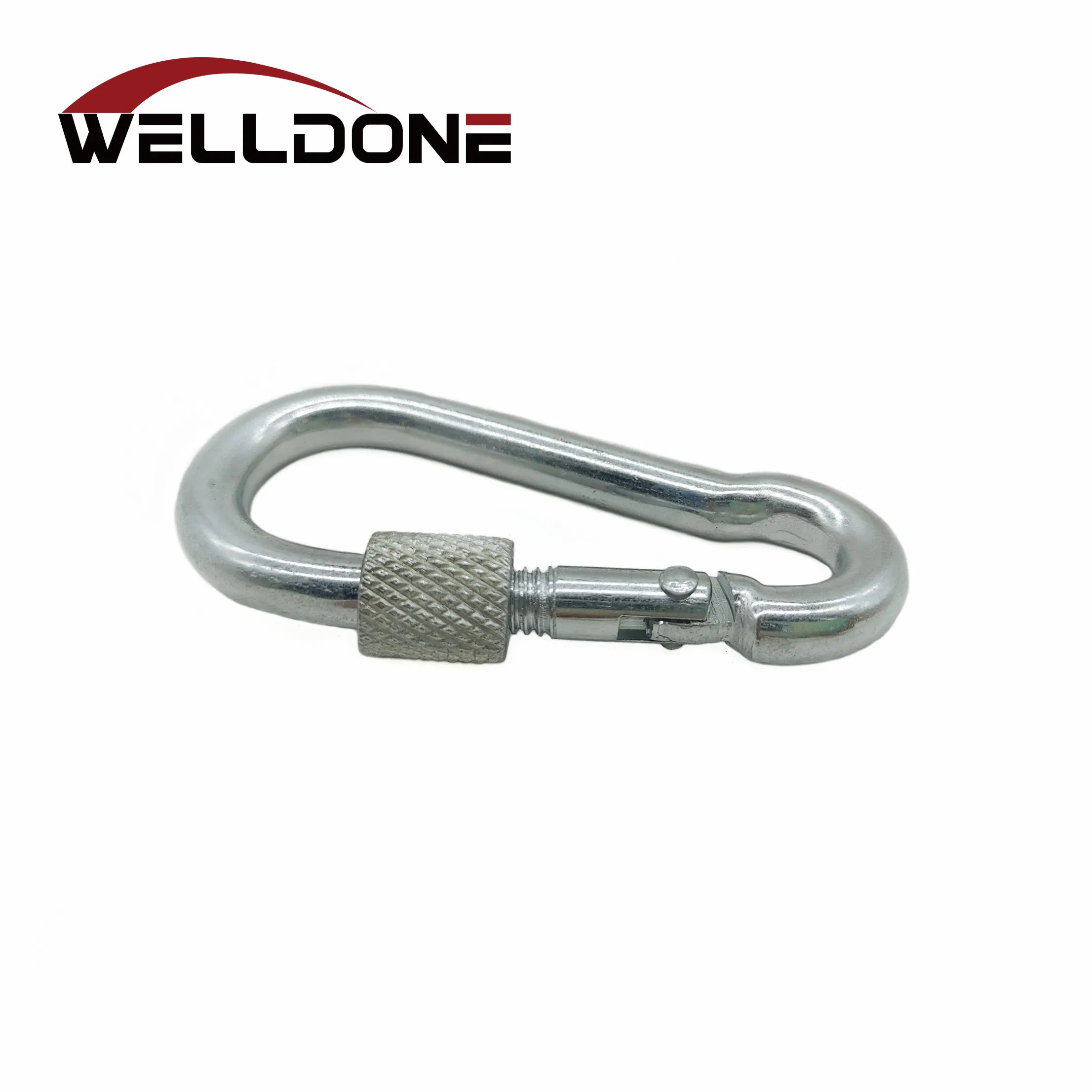 DIN5299 Zinc Alloy Gourd Shaped Snap Hook with Screw Lock