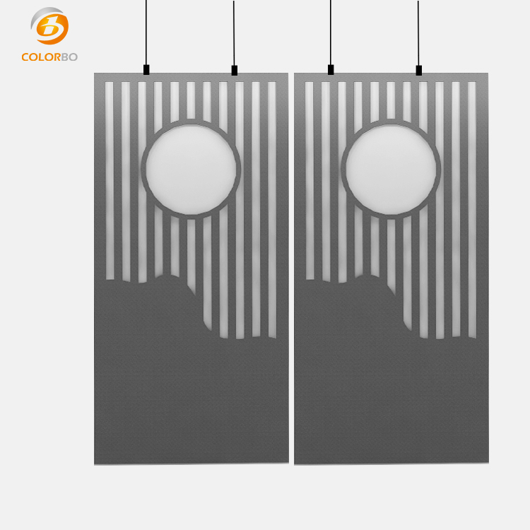 Modern Design Movable Space Divider Acoustic Padded Panel screen with High Quality