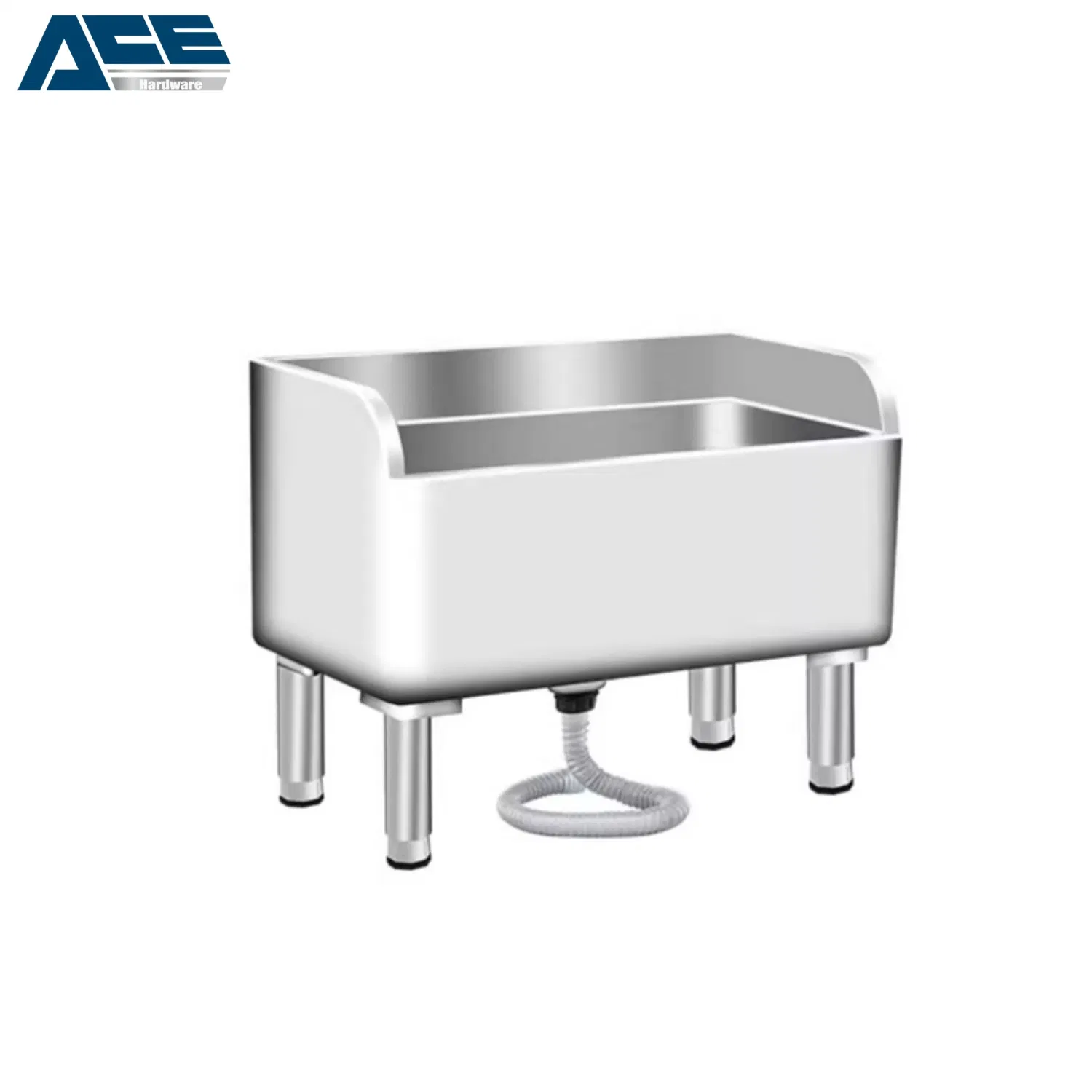 Stainless Steel Mop Sink Durable Large Sink for Cleaning Washing
