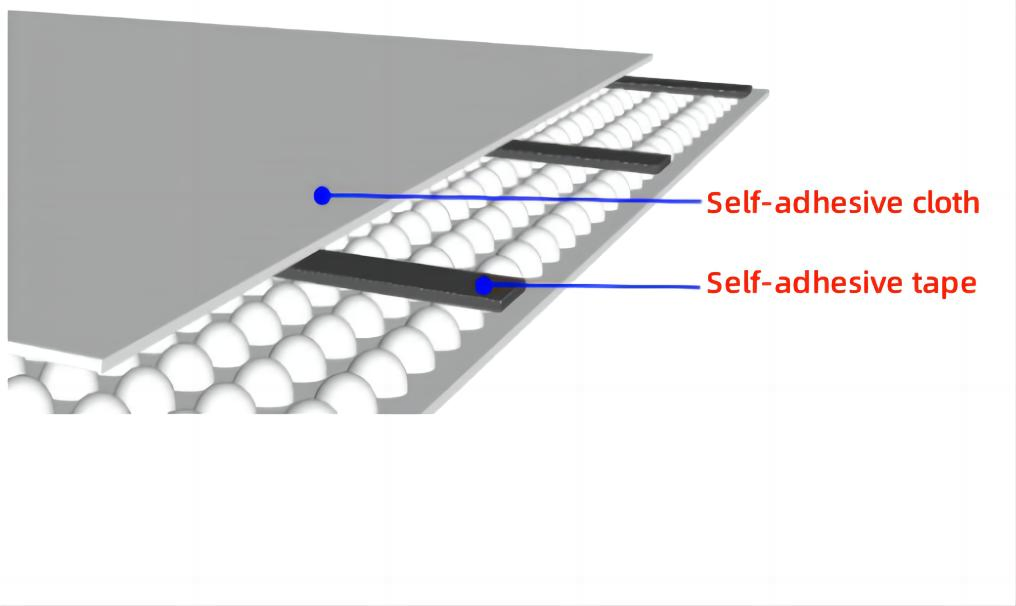 Tunnel Waterproofing Material PE Waterproof & Drainage Board