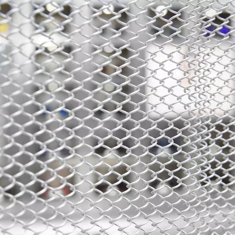 Aluminum Decorative Metal Coil Drapery Curtain Chain Link for Shower /Room Curtain/Ceiling Decoration