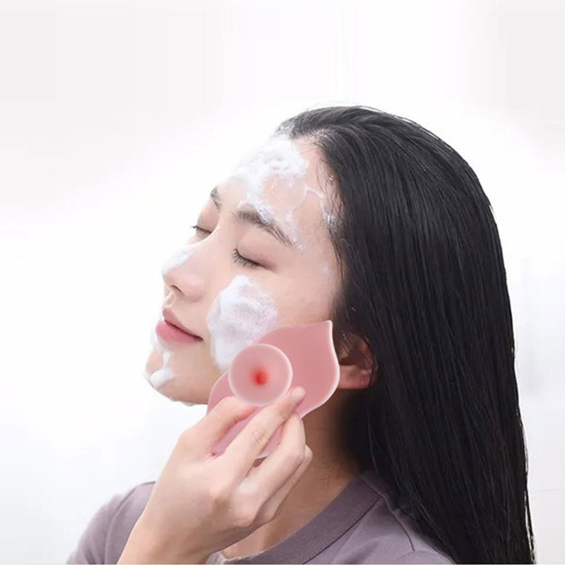 Cross-Border Hot Selling Silicone Cleansing Brush Multi-Use Soft Bristle for Facial Pore/Dead Skin Cleansing, Lip Care & Baby Scalp Massage