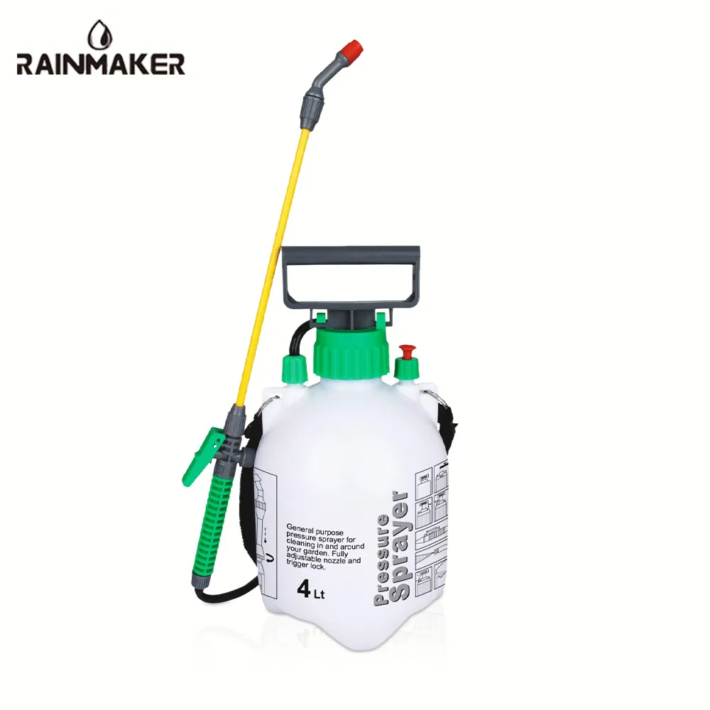Rainmaker 4L Garden Plastic Portable Manual High Pressure Irrigation Water Shoulder Sprayer