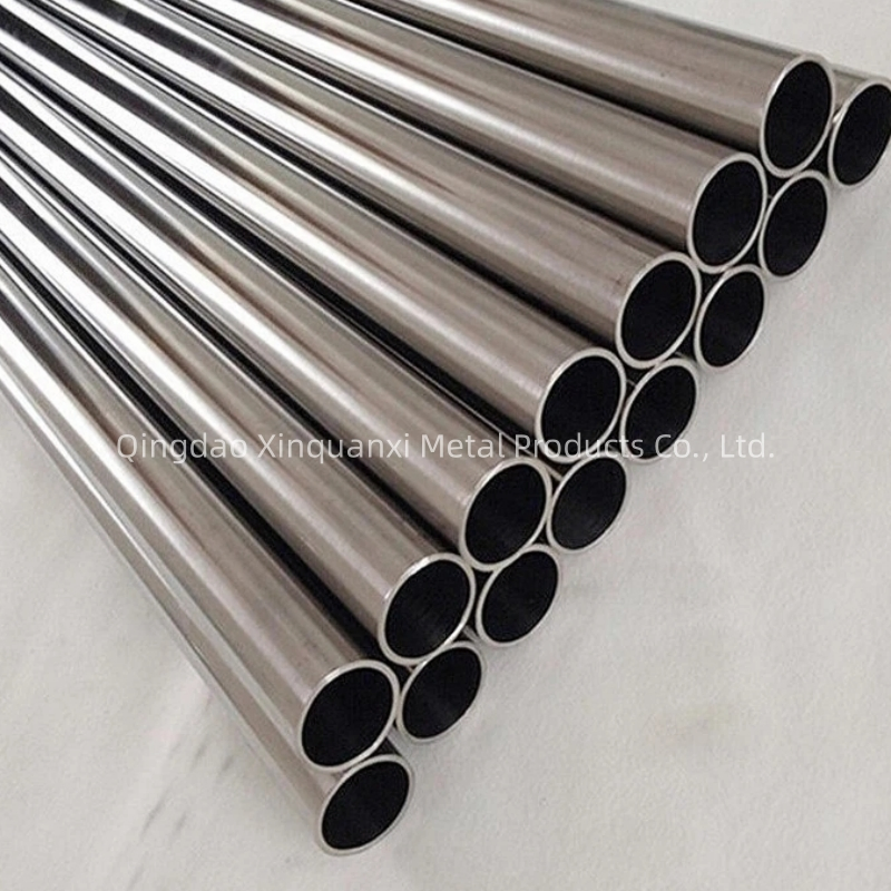 304 316 Factory Slightly Bright Annealed Round Seamless Stainless Steel Pipe
