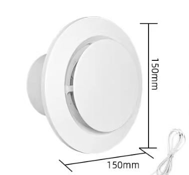 Wall Mounted Shutter Kitchen Exhaust Fan Window Mounted Bathroom Extractor Fan