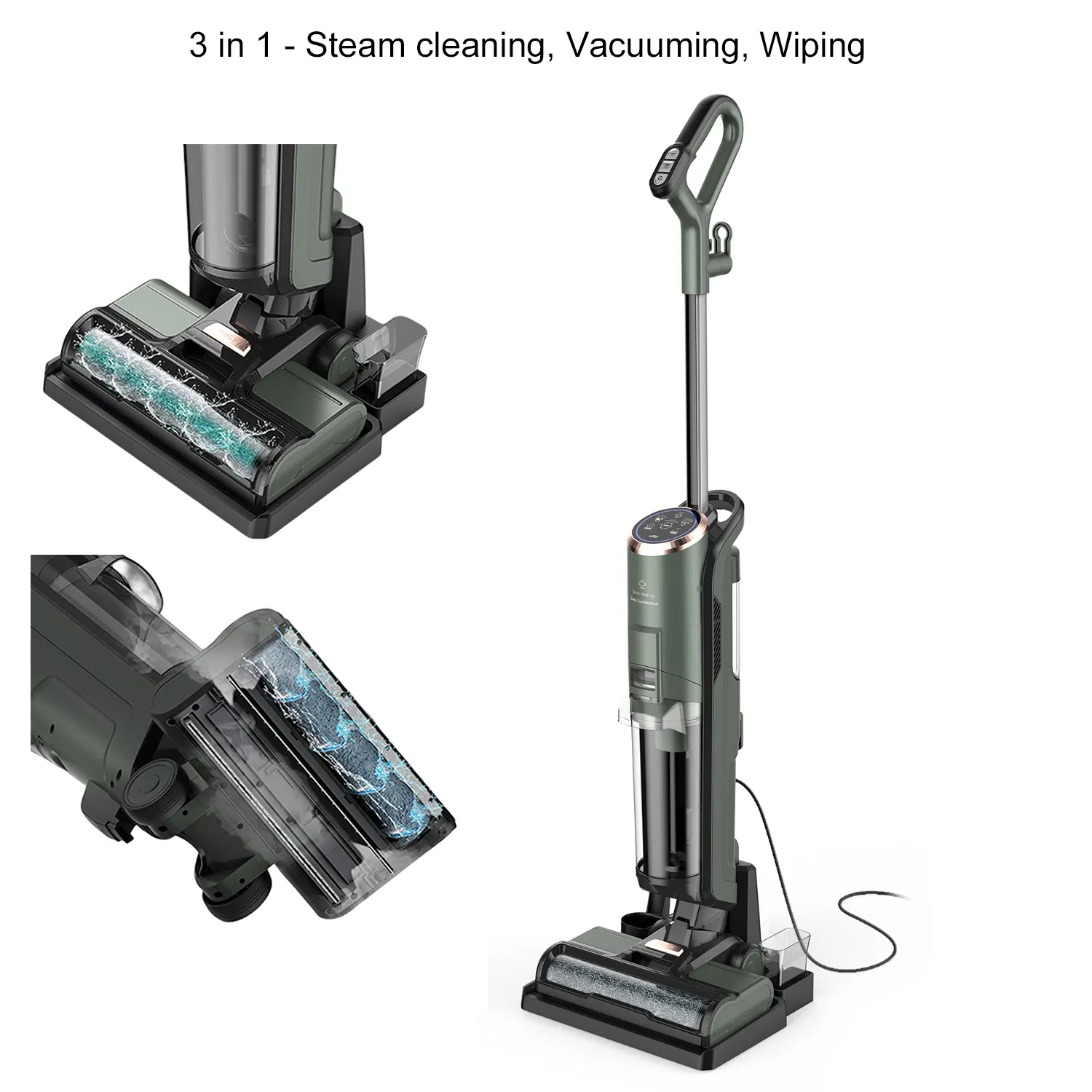 Steam Vacuum Cleaner for Carpet for Deep and Thorough Cleaning