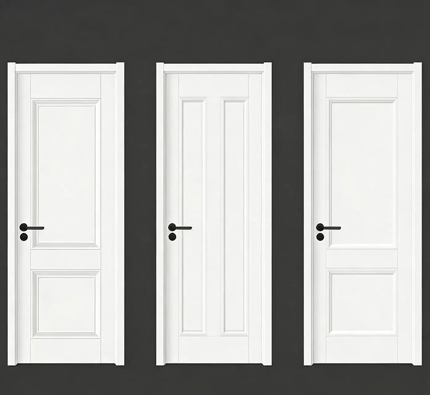 Architectural Design Hygienic Load-Bearing Hotel Project Wooden Door