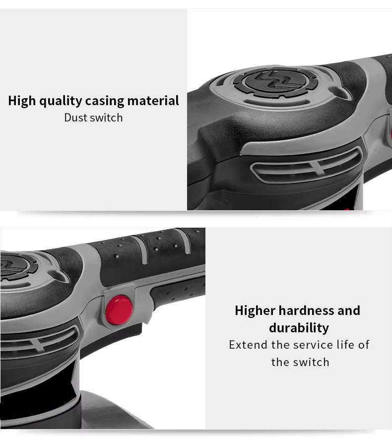 Glgw Efficient Sanding Machinery 320W Electric Switch Random Variable Speed Rectangle Orbital Sander