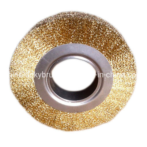 7 Iinch Nylon Abrasive Filament Wheel Brush Round Wheel Brush for Grinder (YY-045)