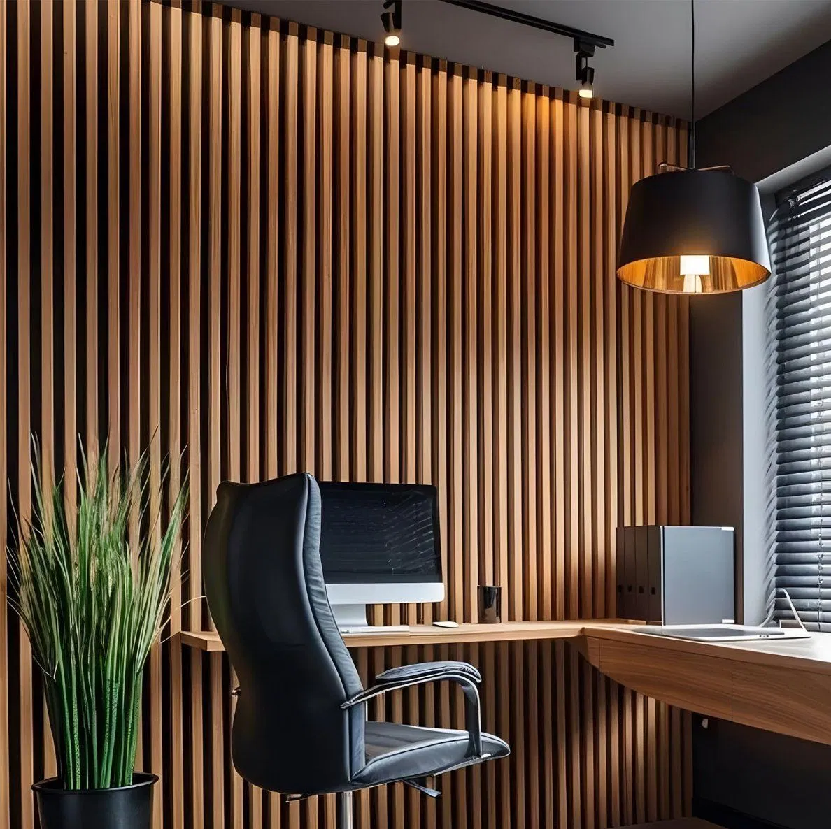 Wooden Sound Isolation Slat Acoustic Wall Panel