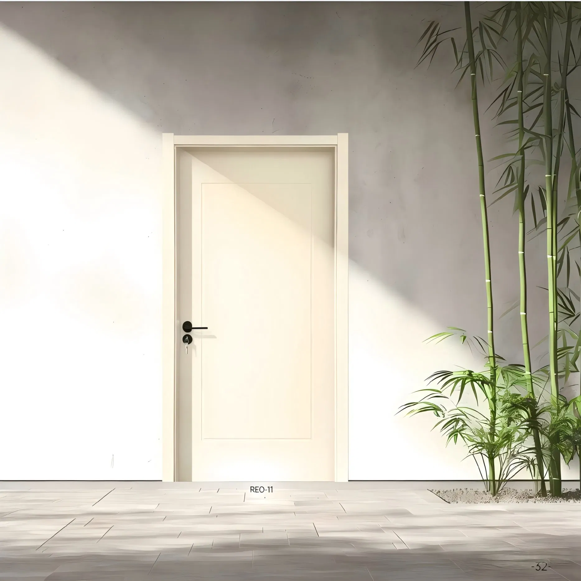 Pure Home Waterproof Flame Retardant Door
