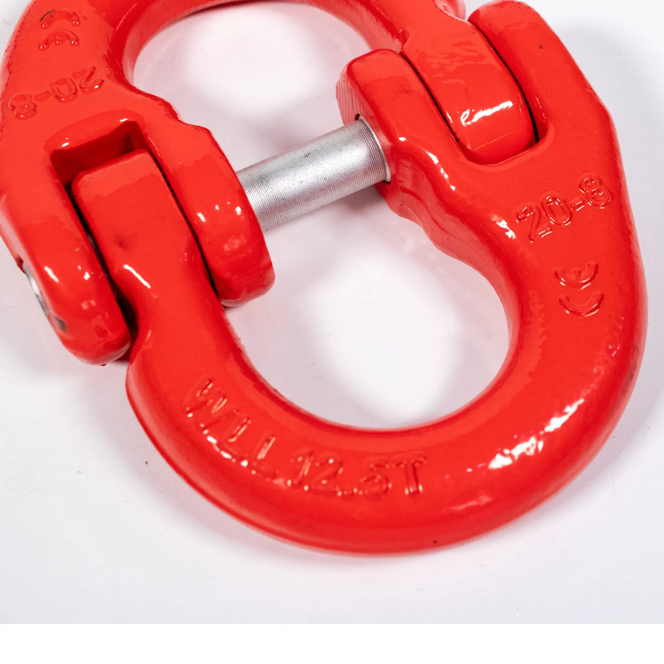 G80 European Red Butterfly Buckle Shackle Chain Connecting Link for Lifting