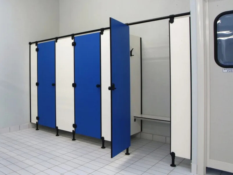 2-30mm Compact Laminate Matte Finish HPL Fireproof Board for Washroom Toilet Partition Wall Systems