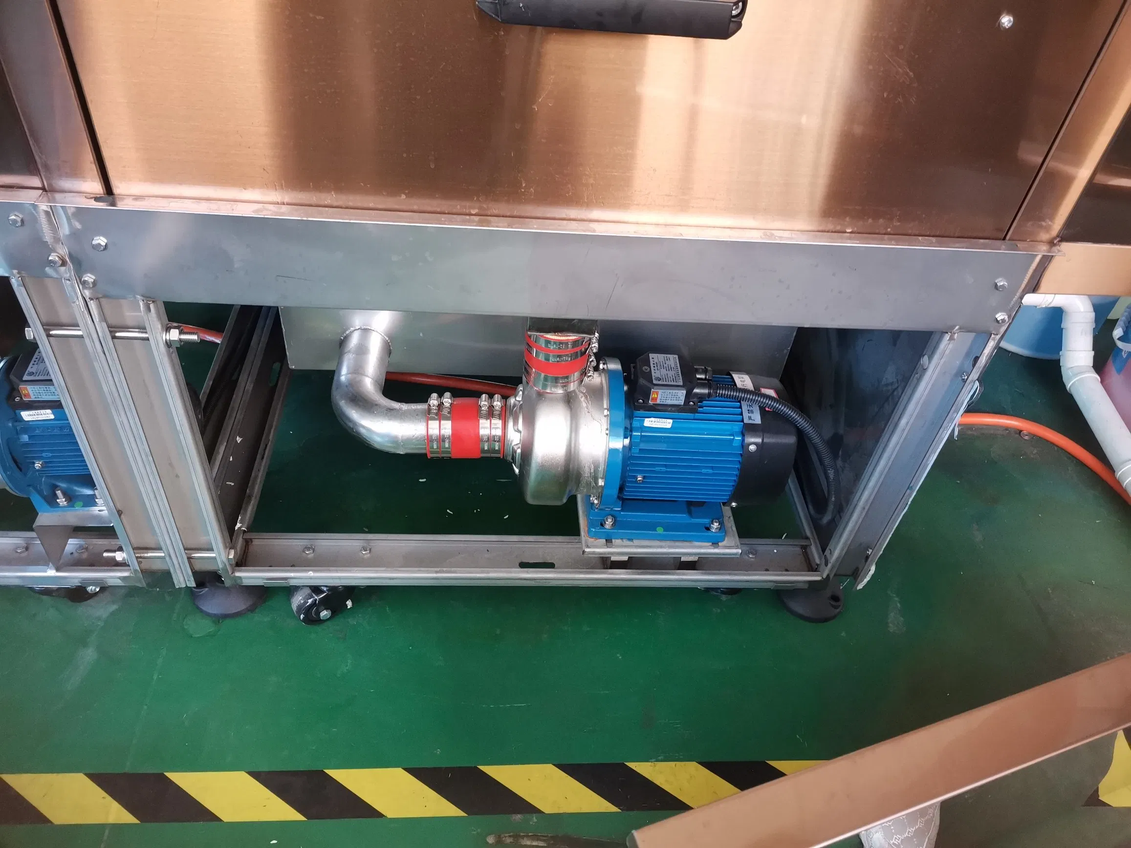 Professional Washing Machine Conveyor Commercial Hotel Dishwasher Energy Saving High Efficiency