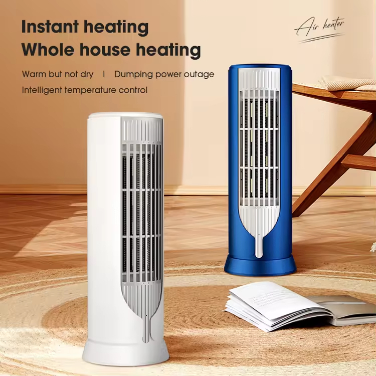 Winter Essential Heater Desktop Tower Electric Heating Fan with PTC Technology