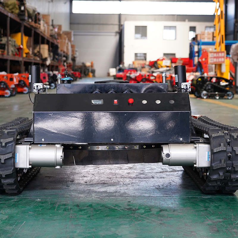 Гусеничная газонокосилка NUOMAN 2024, бензиновая, с дистанционным управлением