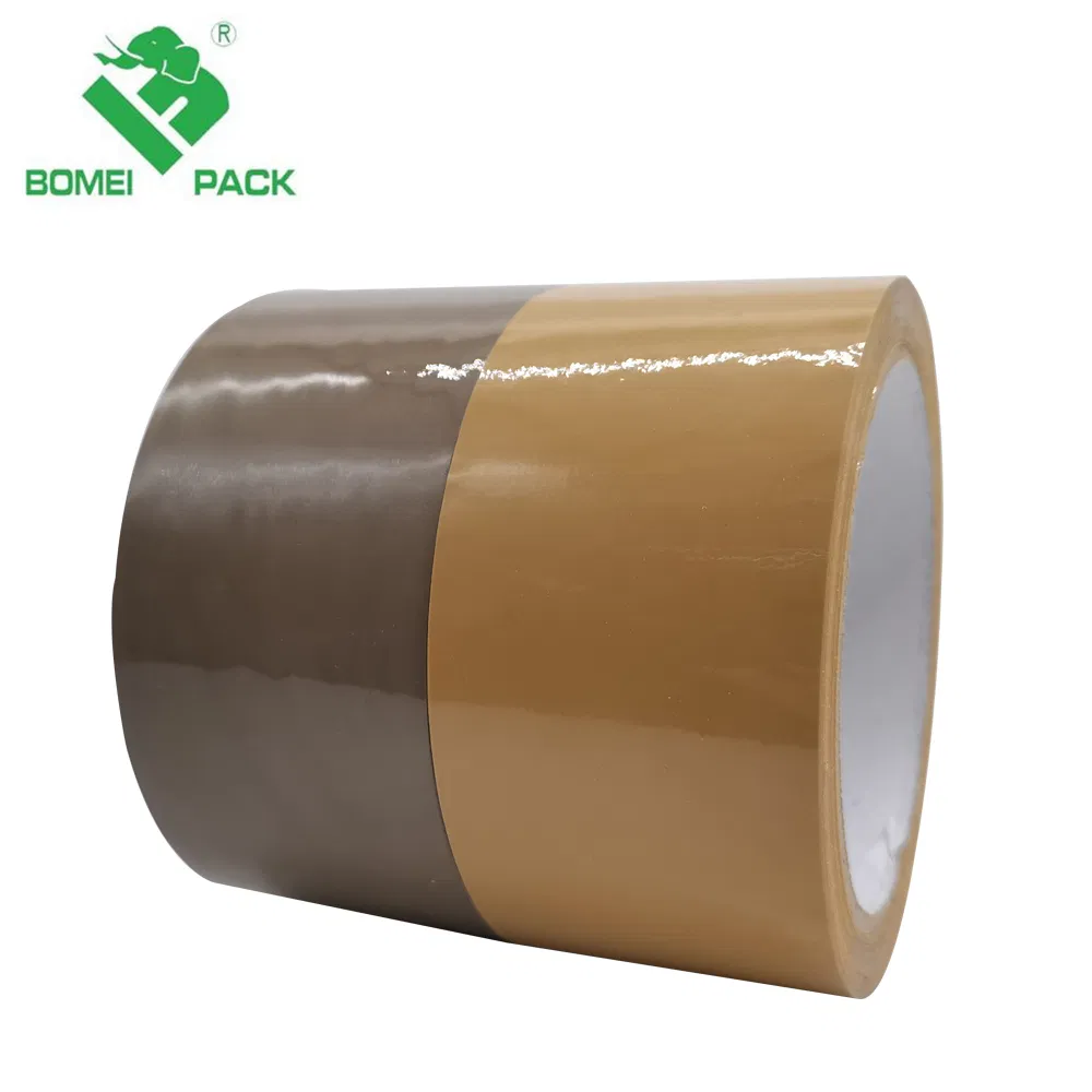 Factory Wholesale Dark Brown Hot Melt / Acrylic BOPP Packing Tape