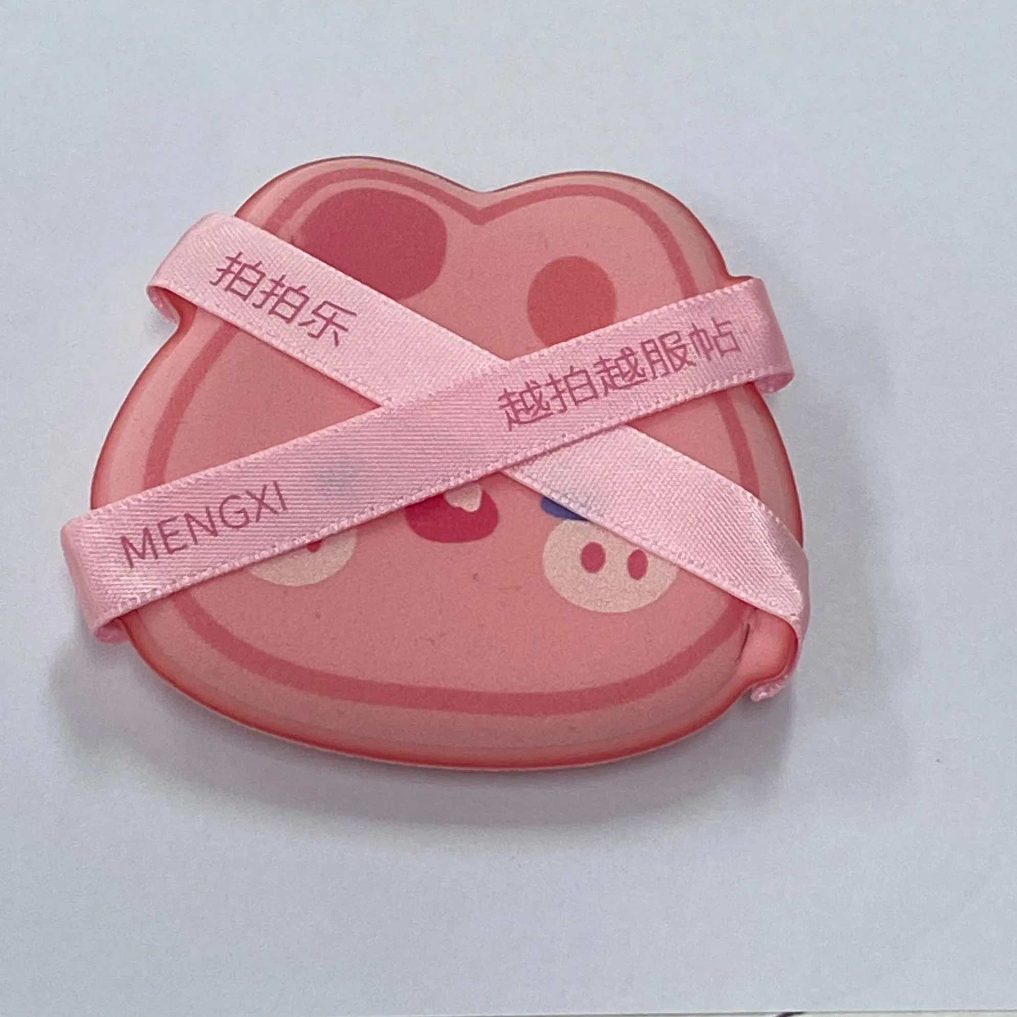 Customized Cartoon-Shaped Small Panda Powder Puff Without Powder (for makeup)